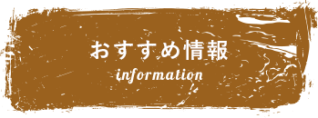 おすすめ情報